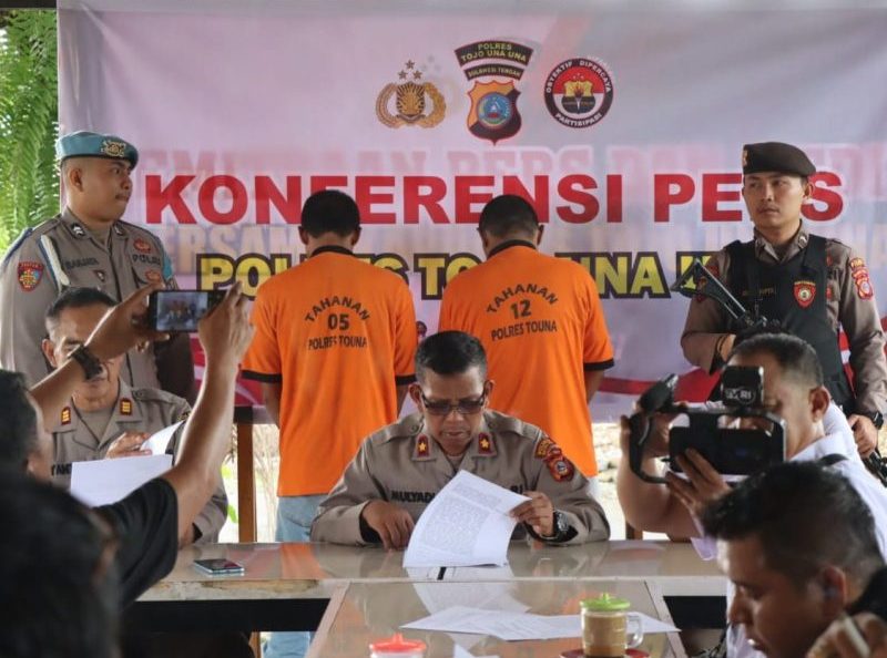 Edarkan Sabu, Dua Pemuda di Touna Terancam 20 Tahun Penjara