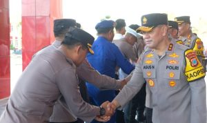 Kapolda Gelar Halal Bihalal di Momen Idul Fitri bersama Personel Polda Sulteng