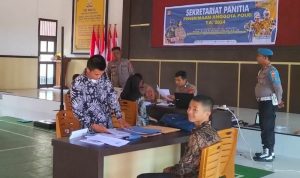Polres Touna Mulai Lakukan Verifikasi Penerimaan Calon Anggota Polri 2024