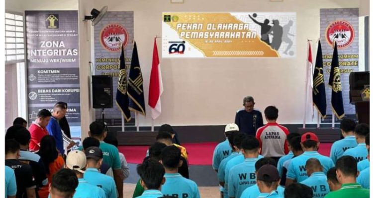 Upacara Pembukaan Pekan Olah Raga Pemasyarakatan