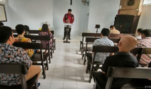 Ibadah Minggu Rutin, Pertebal Keimanan dan Kesabaran WBP Nasrani Lapas Ampana Dalam Menjalani Masa Pidana