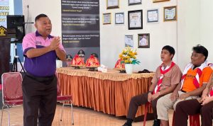 Hari ke-2 Kegiatan Pramuka di Lapas Ampana, Asah 5 Pokok Keterampilan Kepramukaan