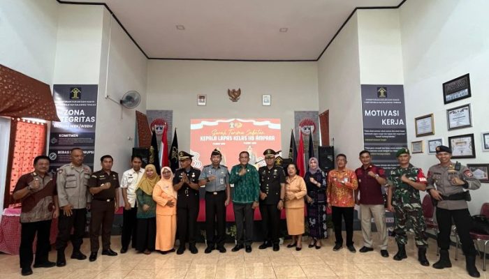 Tongkat Komando Beralih, Lapas Ampana Siap Menuju Masa Depan Yang Lebih Baik.