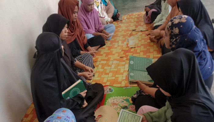 WBP Wanita Lapas Ampana Diri Dengan Mengikuti Pengajian Rutin