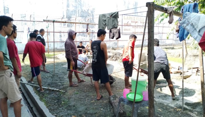 Jumat Bersih Warga Binaan Lapas Ampana