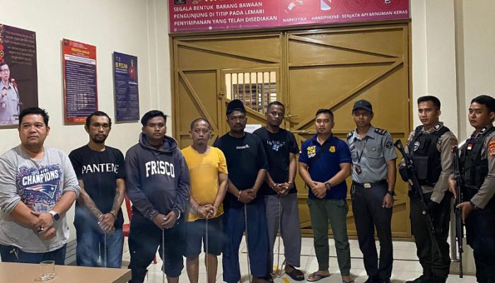 Lapas Ampana Terima Lima Narapidana Pindahan Dari Lapas Luwuk