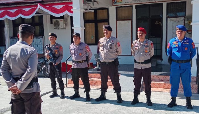 Pengamanan Kantor KPU