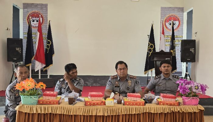 Lapas Ampana Gelar Rapat Serah Terima Pengurus Koperasi Produsen Pengayoman