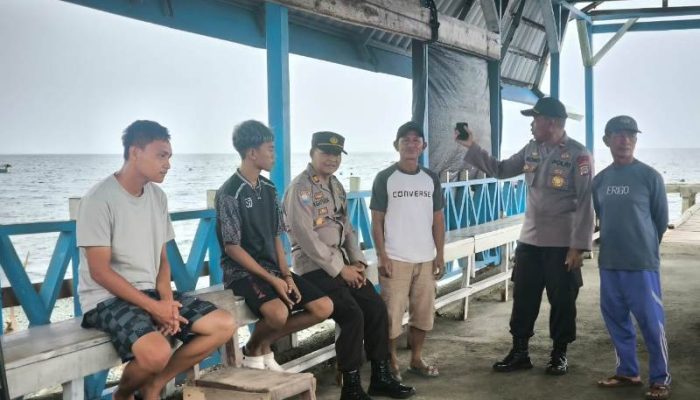 Kasat Binmas Polres Touna Sambang Ke Masyarakat Imbau Jaga Kamtibmas Pada Perayaan Malam Tahun Baru