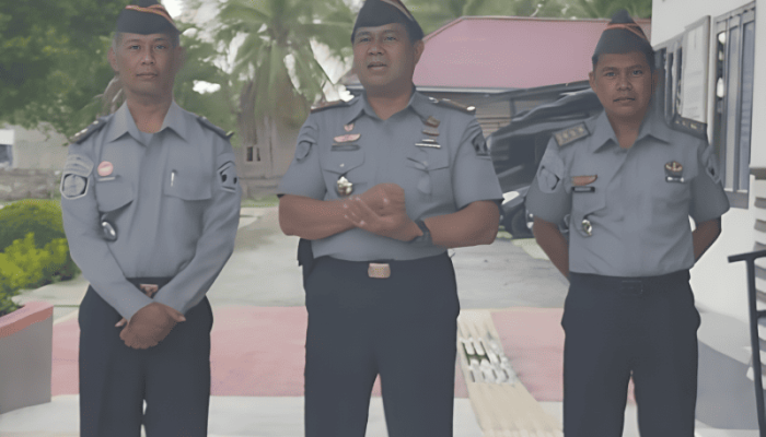 Lapas Ampana Gelar Apel Pagi Terakhir Bersama Dua Pejabat Yang Akan Memasuki Masa Pensiun(1)