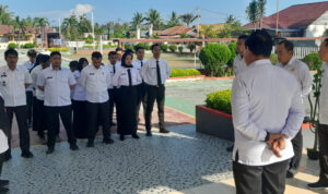 Apel Pagi Lapas Kelas IIB Ampana