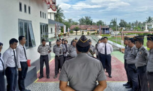 Apel Pagi Lapas Ampana